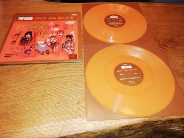 The Coral Magic and Medicine 2004 Deltasonic Records 5099751256014 Doppel LP Oranges Vinyl Europäische Pressung NM/VG+